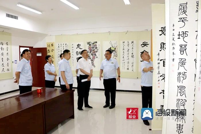 徐德波|菏泽市应急管理局举办 “学党史、颂党恩、建新功”主题书画展