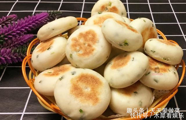 鲜香|葱香小点心,无油无糖不加一滴水,葱香味十足,鲜香挡不住