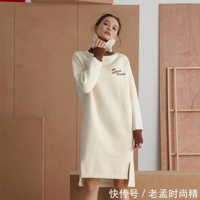 减龄|氧气少女的卫衣裙,活力和俏皮全都有