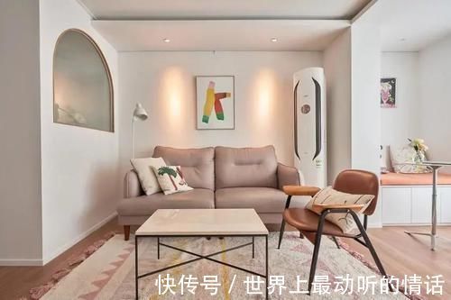 衣帽间|84平婚房，进门就被迷住了，不装电视不要餐厅，布置完好暖心