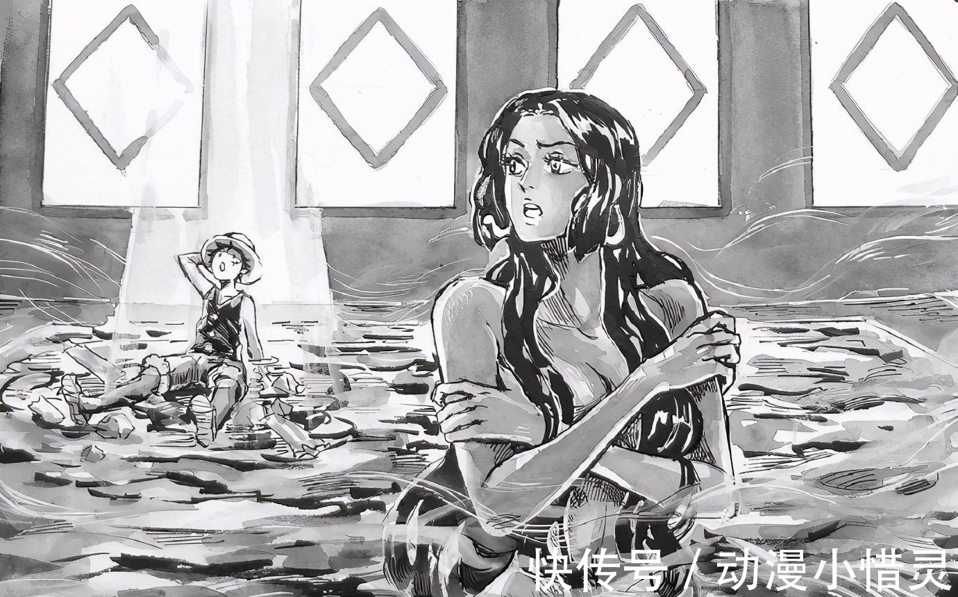 路飞|海贼王经典墨色画,能记起5个是资深大佬,3个别说是海米!