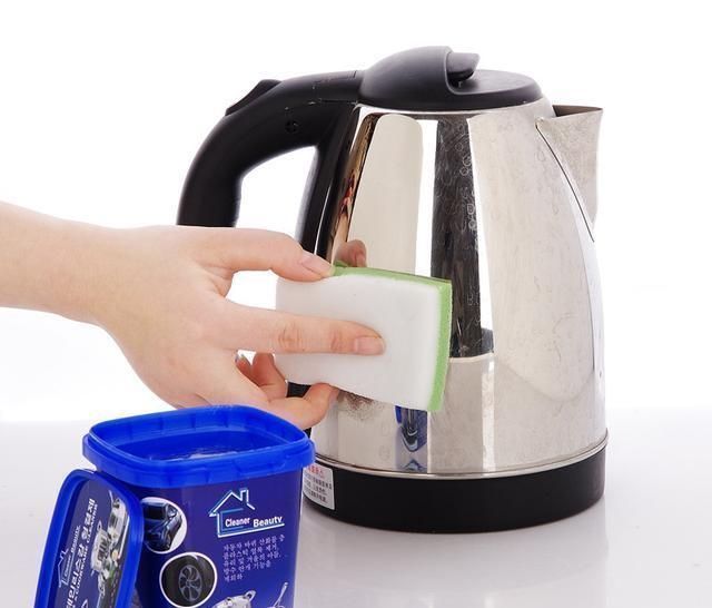 痕教|不锈钢锅有黑垢,用钢丝球一擦一道痕教你一招,干净省力不伤锅