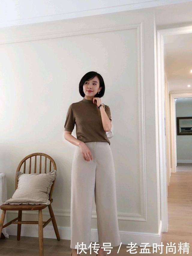 气质如兰的穿搭造型, 高级感就在“一件”之间, 不许你不知道