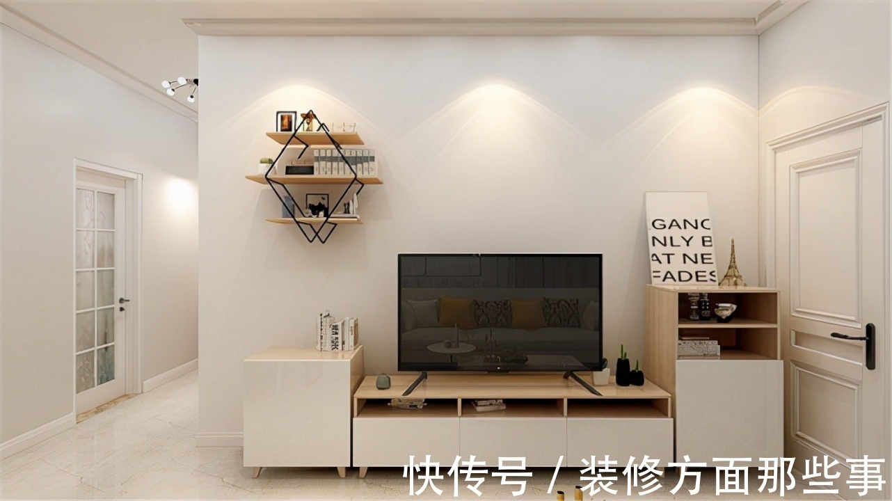 空间感|?76平两室两厅房间布局满,但并没有很挤