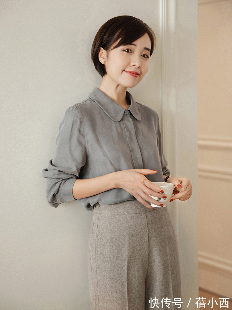 one 衣品比长相重要,把“西裤”穿到极致的女性,“高级感”扑面而来