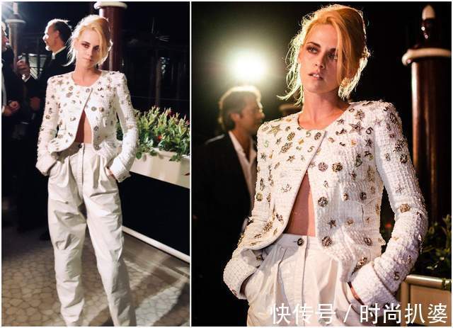 香奈儿|高定也不一定显贵!暮光女穿香奈儿新季高定,画风却像路边摊睡衣