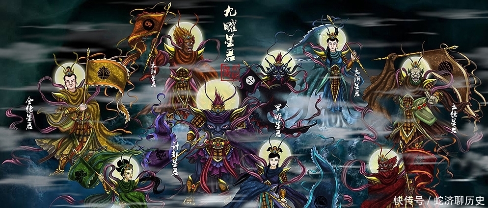 德星君|天庭斗部中有12个星君团体,总人数接近200位,北斗七星上榜