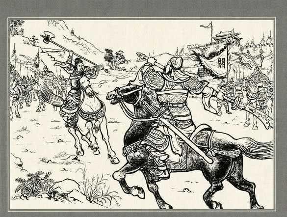 厮杀|在卧牛山下,关羽和赵云刀枪相见,阵前厮杀一场,结局会如何呢?