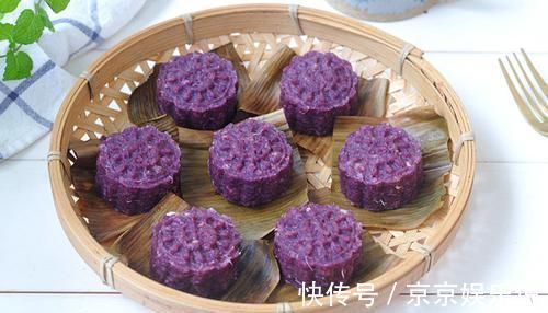 零食|用燕麦和紫薯做美食,无糖无油热量低,清香又柔软,健康小零食!