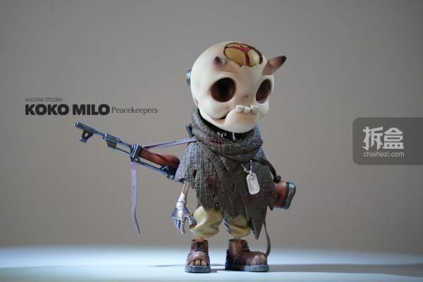 MILO|AUGONE STUDIO – KOKO MILO 维和小兵 机械骷髅 潮玩