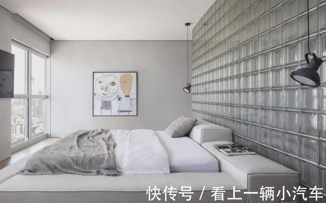 业主|80㎡顶楼挑空复式,装5m高落地窗+玻璃砖墙,变身“贵族公寓”!