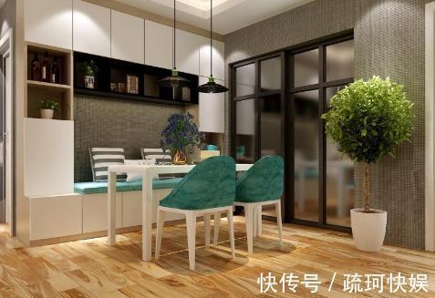 实用|越来越多人家里不买传统餐桌椅了,打造卡座餐厅更美观实用