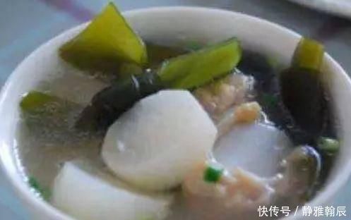 海带|白萝卜和此物一起炖，排出毒素，乌黑秀发，咳嗽不咳，早食早受益