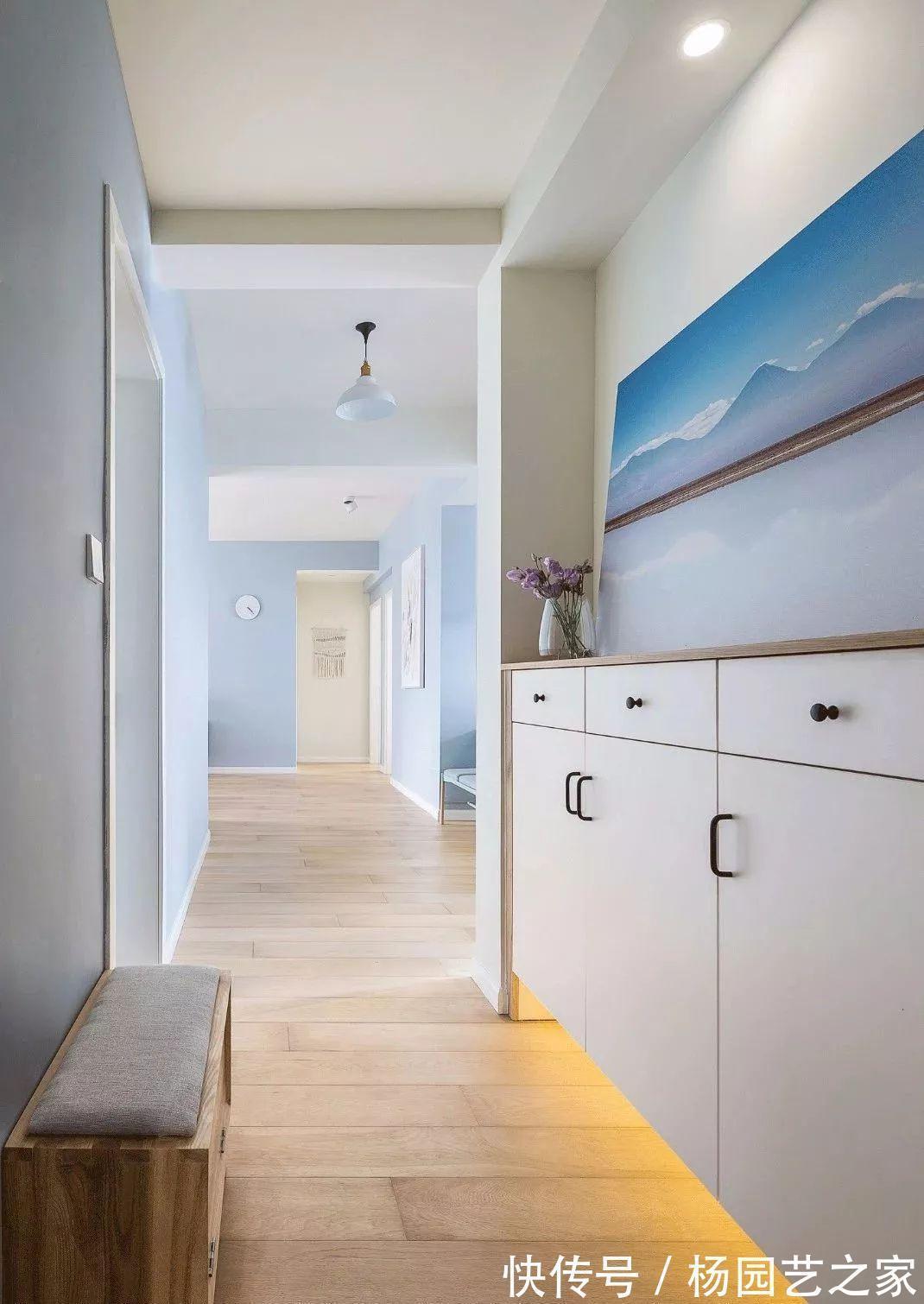 鞋柜|北欧风装修,小户型玄关设计好看实用,家里就照着这么装