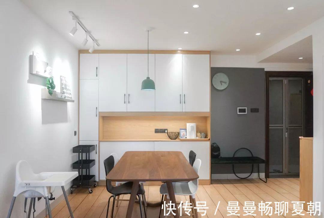 空间|餐厅再小，也要装个餐边柜！不仅增加收纳空间，还好看又实用！