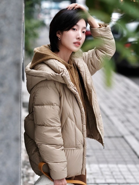 短款|会“打扮”的女人,秋冬穿衣都离这3套羽绒服,保暖不说还时髦