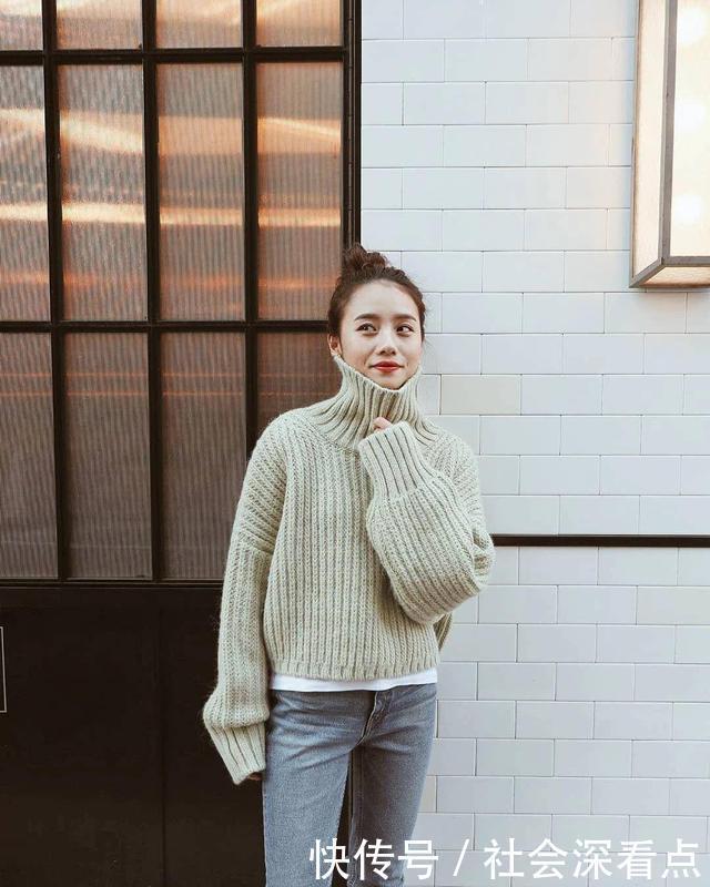 真服|小个子怎么穿仅155cm的她穿出了170的身高,这气场真服