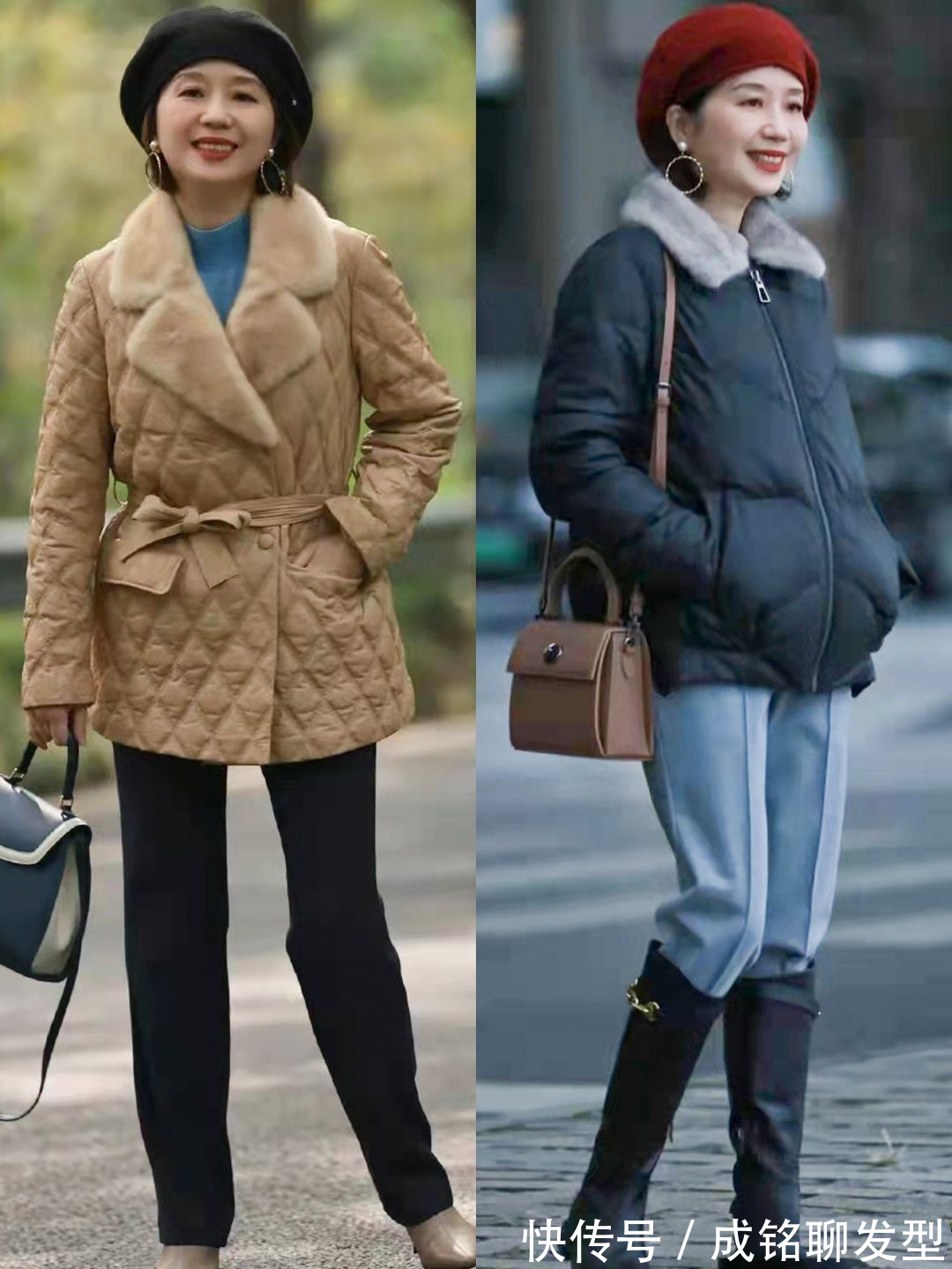 女人|冬季还是羽绒服最耐穿,五六十岁女人学会这几种搭配,减龄又时髦