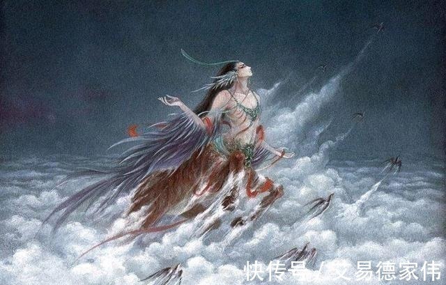 昆仑山!山海经:九天玄女和西王母,可能是上下级关系