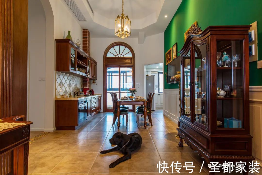 美式|圣都带你看这10大美式装修设计要素,复刻典雅美式风装修效果图