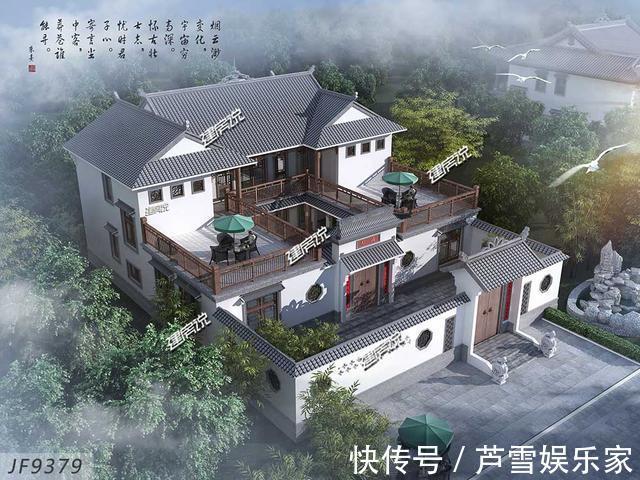 牛人|广东湛江村里出了一个牛人,建了栋四合院别墅,隔壁村的都来拍照