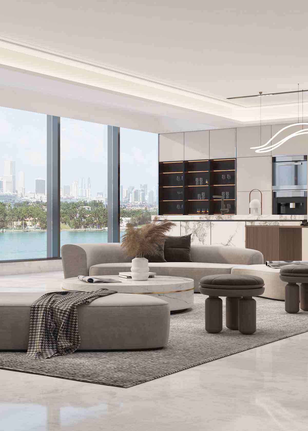 案例|原创装修案例|奶茶色格调温暖了这个冬天!意式轻奢风让你有一个高贵典雅的体验!