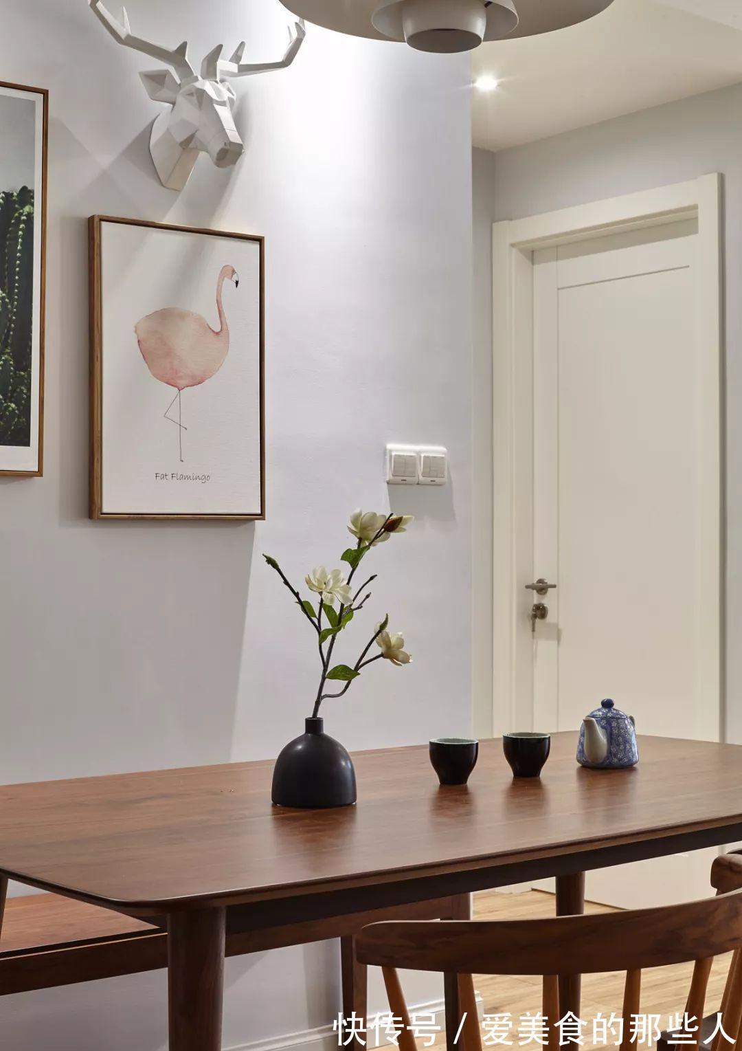 床头|91平的北欧家,客厅拥有家庭图书馆太赞了!