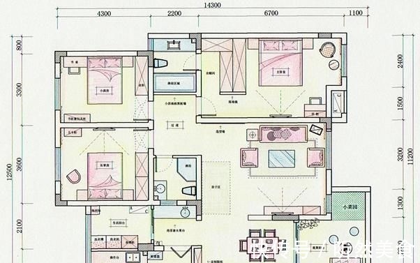 吊灯|130㎡新房硬装花了15万,全屋都打柜子超实用!朋友都夸漂亮大气