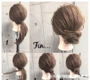 头发总是一陈不变？3款简单却华丽的日系绑发！上班、宴会都可以