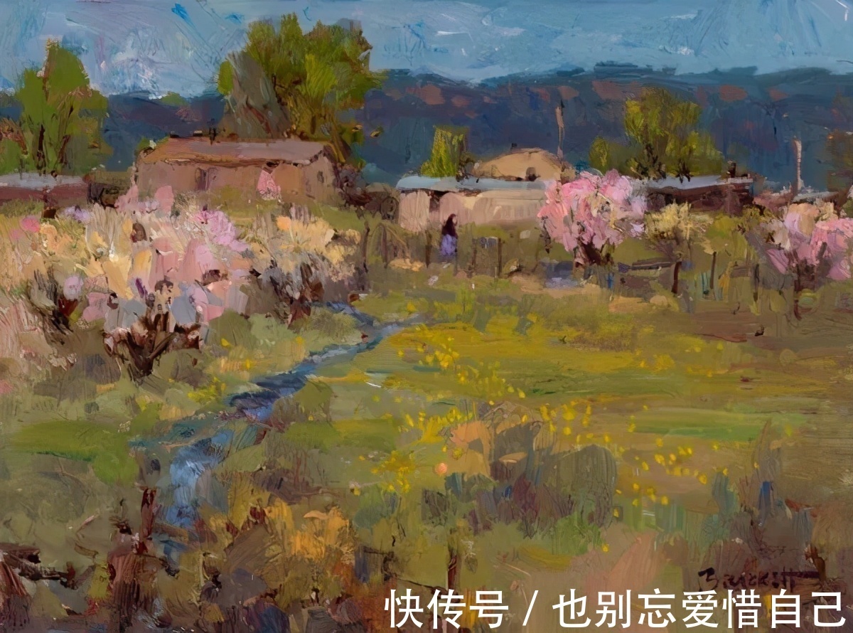 布兰克特|一个地方画了40多年,但在他的眼中依然保持鲜活!