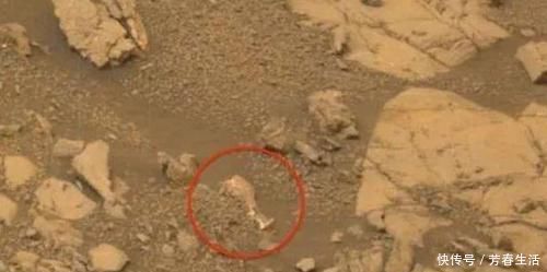 火星 火星有发现,有人在火星表面看到古瓶,照片来自美国好奇号