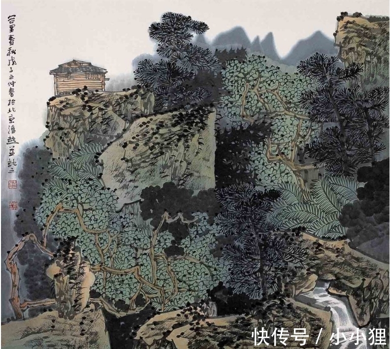 常务理事!满维起:自成一派的“满家山水”,青山绿水的再创作