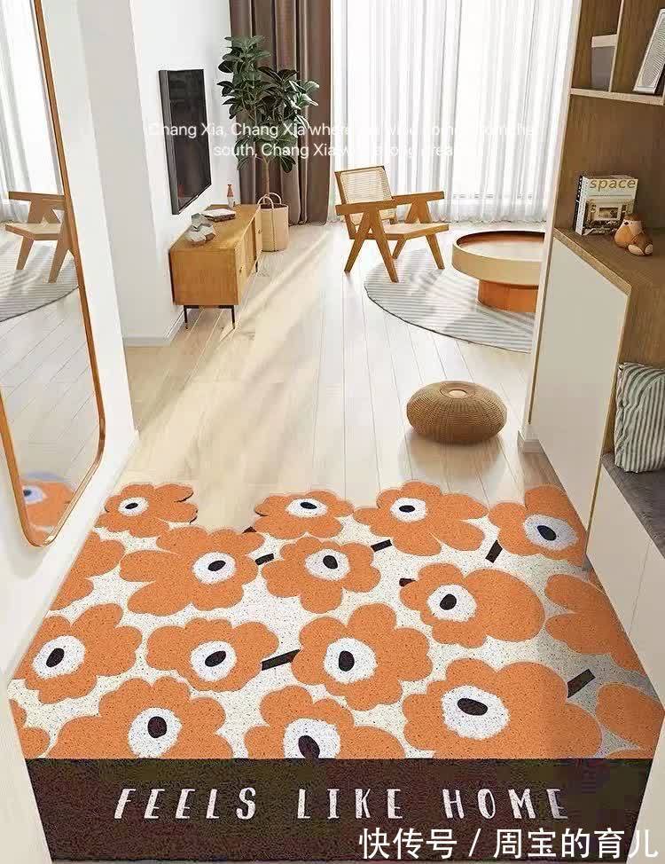 丝圈|入户地毯,家里的“门面担当”,高级风满满