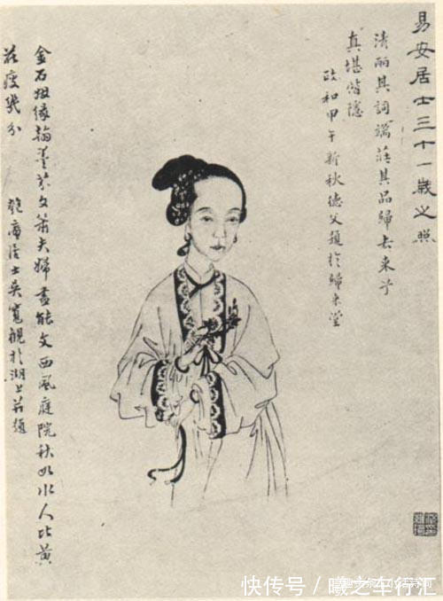 词章@李清照的雨中节奏,音乐与词章完美交融,读来扣人心弦动人心扉