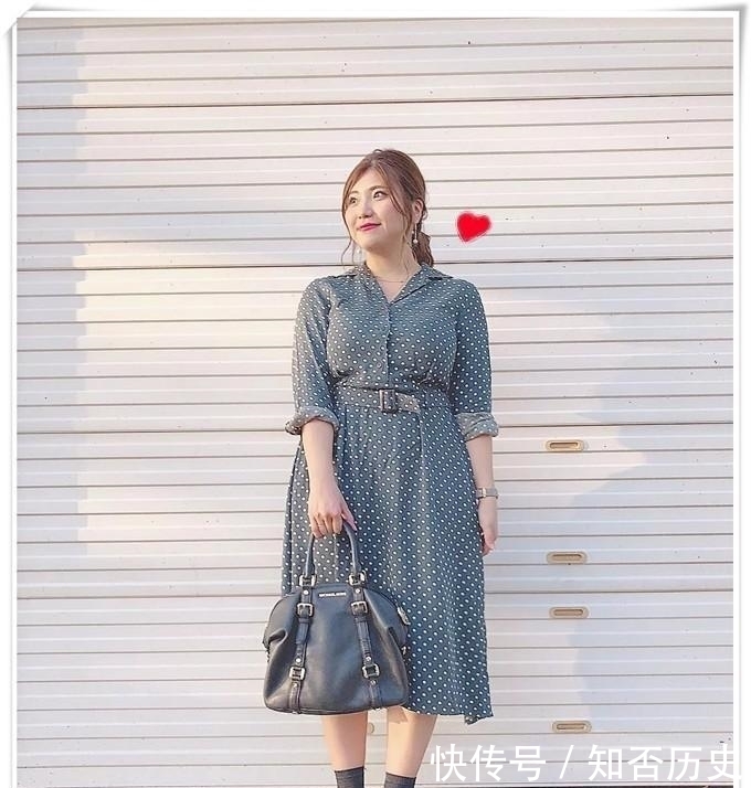 微胖女生衣服选款,注意这5点,利用穿搭遮肉显瘦