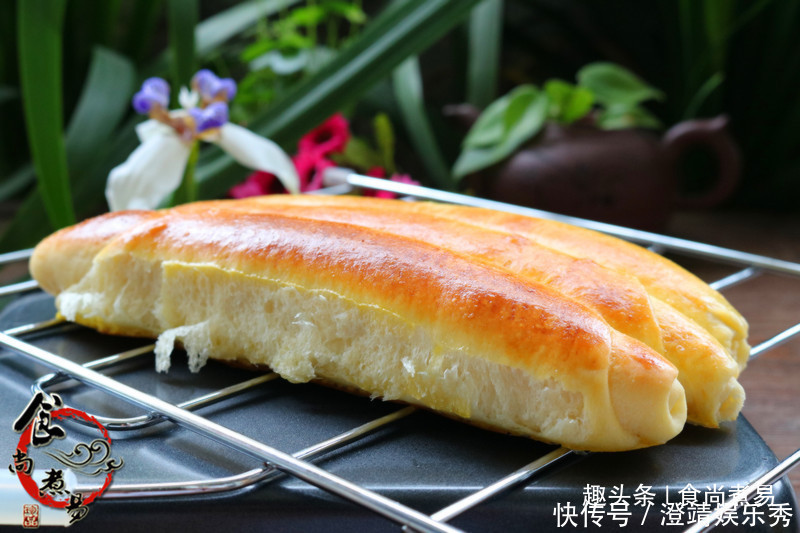 配方|面包此做法,香甜柔软又筋道,撕开能拉丝,配方很简单