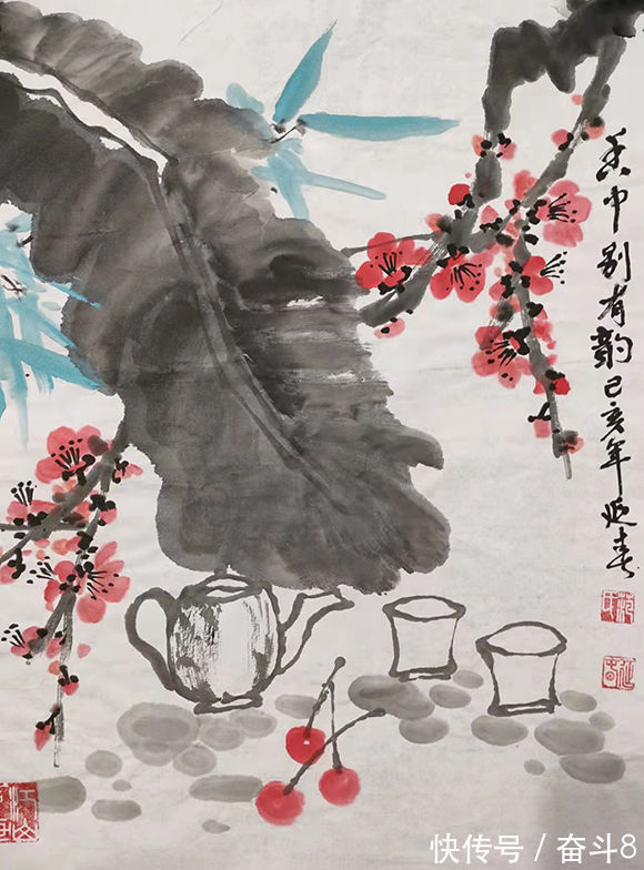 岳祥!画家范延春 笔墨意境 巍峨雄峻