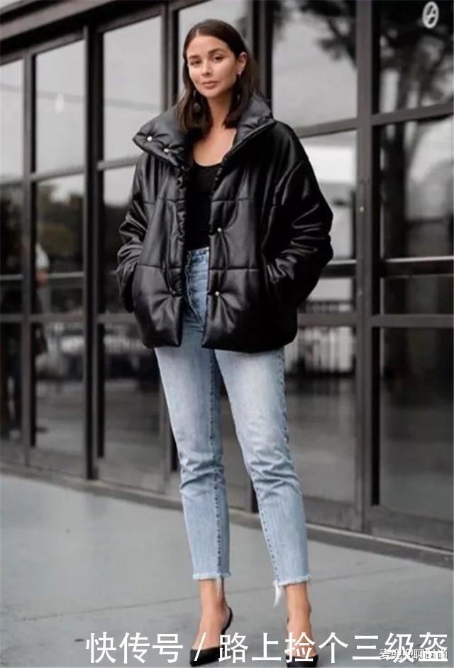 羽绒服|2020入冬的首件羽绒服,就选“茧形的”,这么穿保暖又显瘦,很美