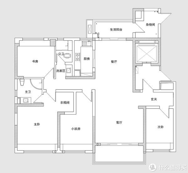 精装|韶关夫妻嫌精装房不好，重新装修成美式风，全屋精致耐看，很高级