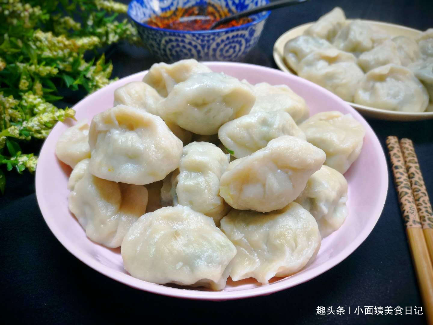 荠荠菜调饺子馅容易干怎么办加入一些它,细嫩爽口,味道翻几倍