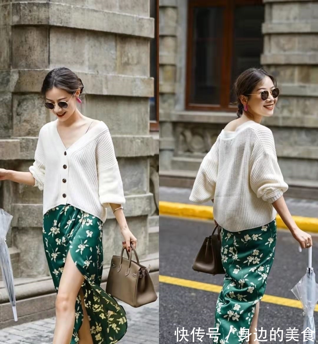 搭配 这样的“绿色搭配”,太适合初春穿了,看一眼就会爱不释手