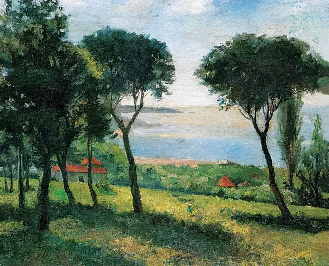 画稿!吴作人吴老先生画稿