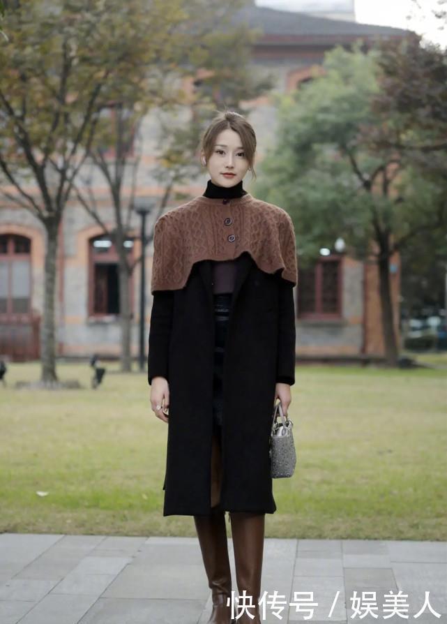 告别显老的黑色,春天穿“咖啡色”服装,高级温柔显气质,真美