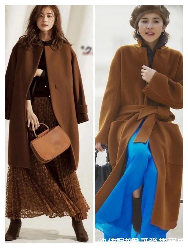 穿搭 不会穿驼色大衣的看过来,学会这4种搭配方式,既保暖又洋气