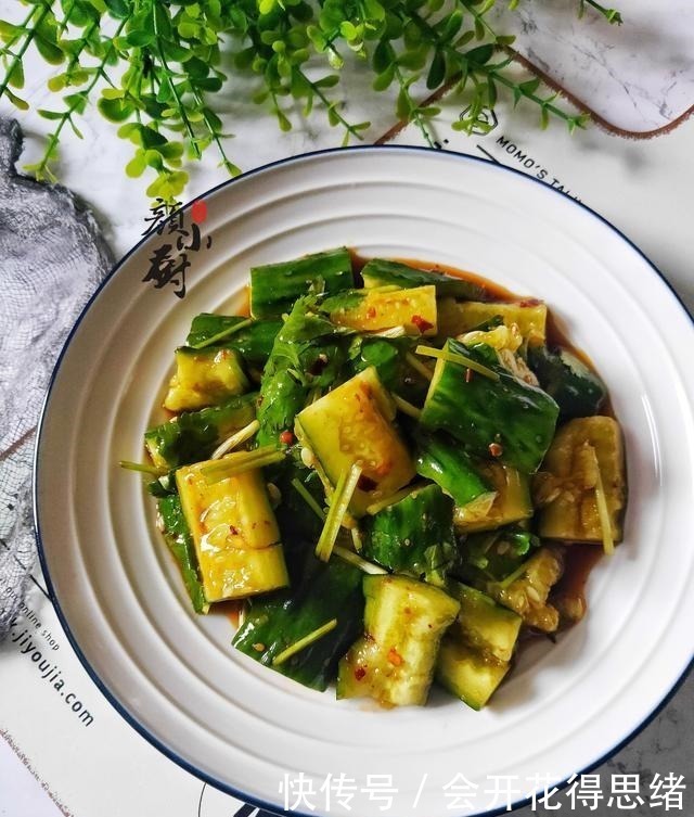 凉拌黄瓜|此菜每周吃一次,相当于给肠胃做一次大扫除,清肠刮油,好吃不贵