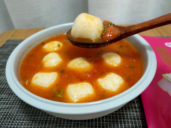 dh番茄鳕鱼丸子汤