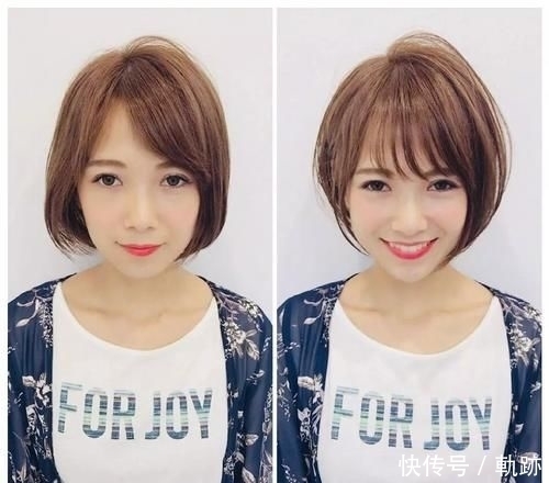 日本发型师分享“刘海小脸术”有了刘海的小姐姐,原来这么美