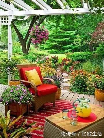 小院|15个私家小院花园设计,聚三两知己共饮,享受慢调生活