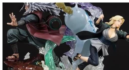 相守|火影:自来也和纲手情侣手办,动漫里无缘动漫外却能相守