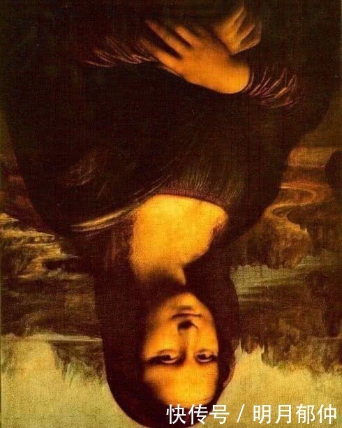 达芬奇的《蒙娜丽莎》,真的一直在笑?把画倒过来,你再看看